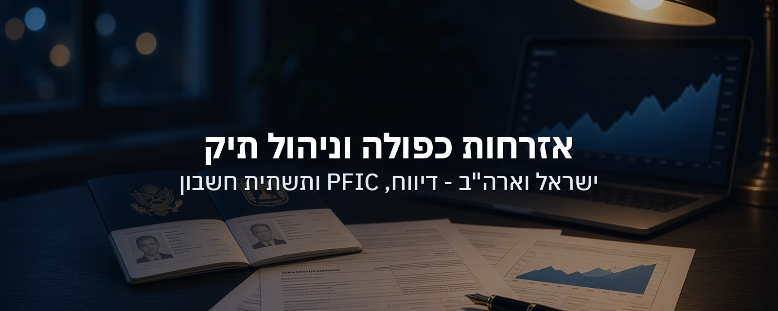 ישראלים עם אזרחות אמריקאית: איך לחשוב על תיק השקעות תחת חוקי ארה"ב